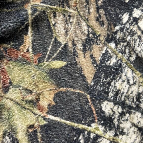 Vintage Gander Mountain Guide Series Camo Fleece Pullover 2X - Picture 3 of 7